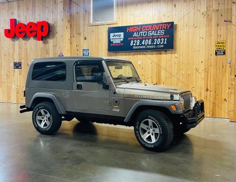 2005 Jeep Wrangler for sale at Boone NC Jeeps-High Country Auto Sales in Boone NC