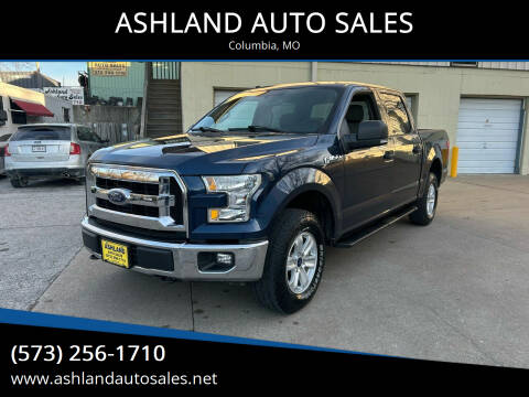 2017 Ford F-150 for sale at ASHLAND AUTO SALES in Columbia MO