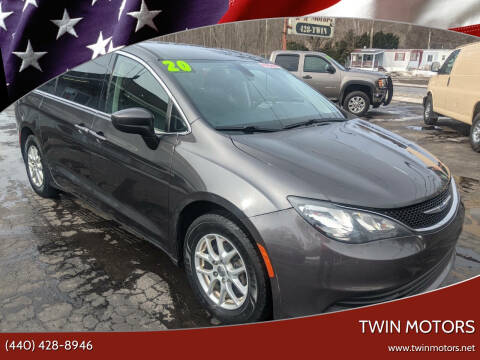 2020 Chrysler Voyager for sale at TWIN MOTORS in Madison OH