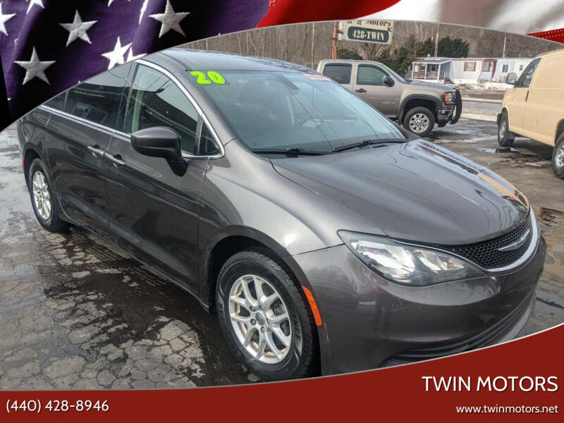 2020 Chrysler Voyager for sale at TWIN MOTORS in Madison OH