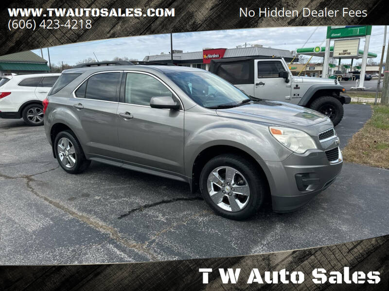 2012 Chevrolet Equinox for sale at T W Auto Sales in Science Hill KY