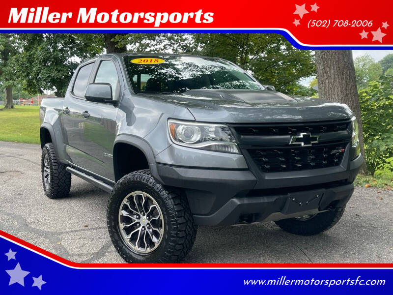 2018 Chevrolet Colorado for sale at Miller Motorsports in Louisville KY