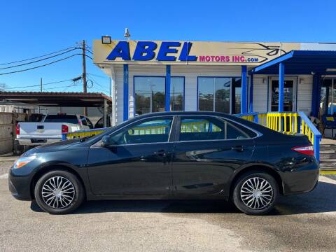 2016 Toyota Camry for sale at Abel Motors, Inc. in Conroe TX