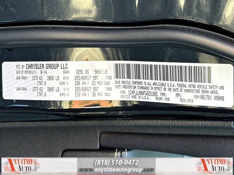 2015 Jeep Cherokee Sport