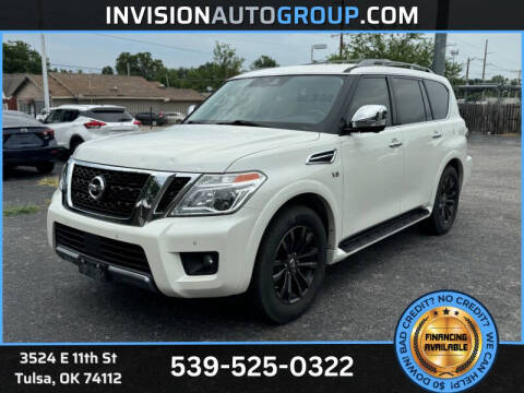 2019 Nissan Armada for sale at Invision Auto Group in Tulsa OK