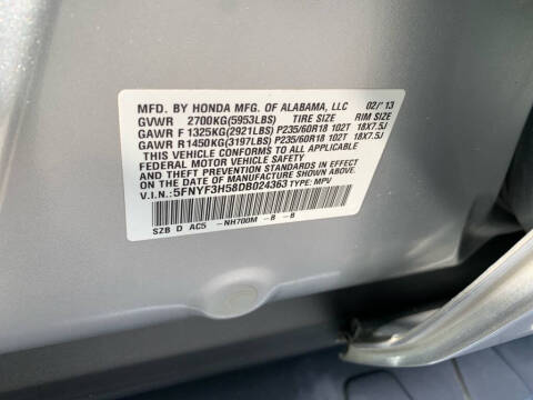 2013 Honda Pilot EX-L