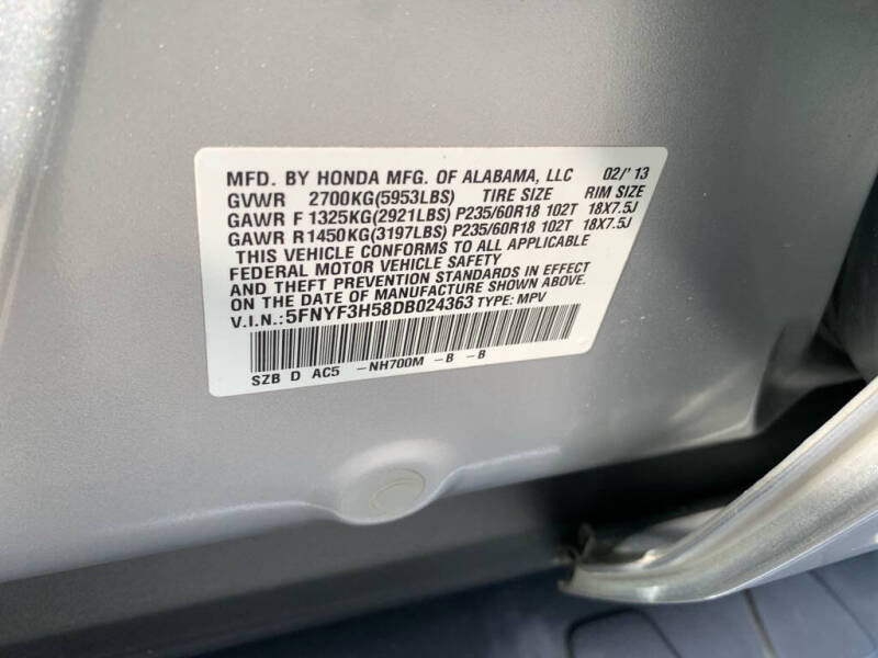 2013 Honda Pilot EX-L