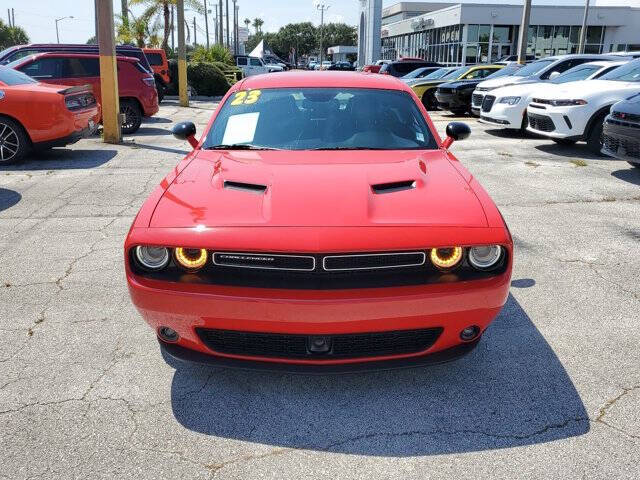 Used 2023 Dodge Challenger SXT with VIN 2C3CDZAG5PH610567 for sale in Melbourne, FL