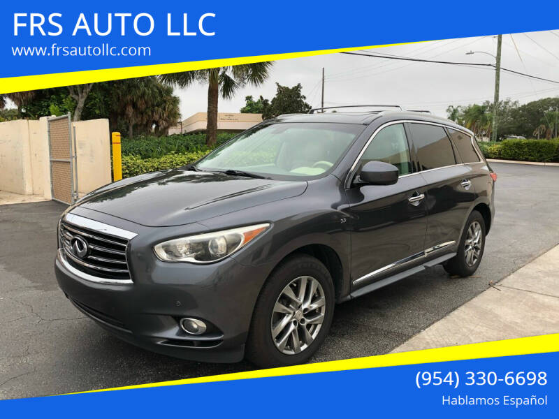 2014 Infiniti QX60 for sale at FRS AUTO LLC in West Palm Beach FL