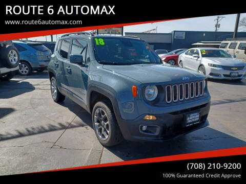 2018 Jeep Renegade for sale at ROUTE 6 AUTOMAX in Markham IL