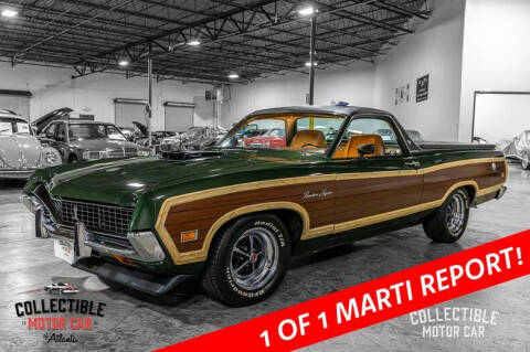 1971 Ford Ranchero for sale at Collectible Motor Car of Atlanta in Marietta GA