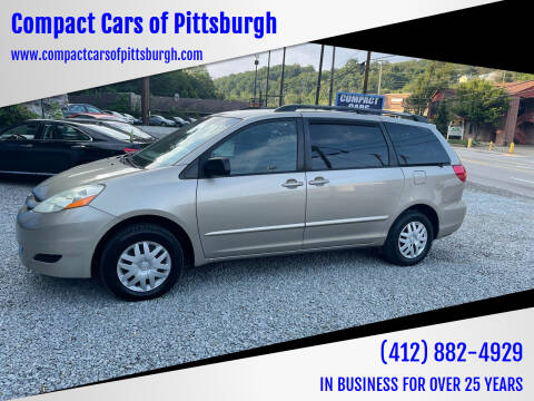 2006 Toyota Sienna for sale at Compact Cars of Pittsburgh in Pittsburgh PA