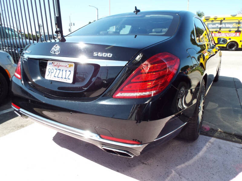 2016 Mercedes-Benz S-Class Mercedes-Maybach S 600