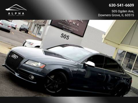 2011 Audi S4 for sale at Alpha Luxury Motors in Downers Grove IL