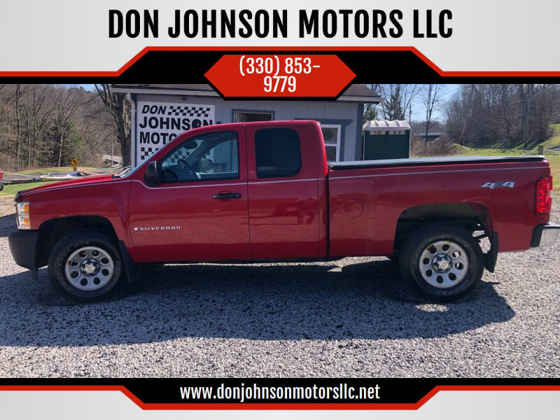 2008 Chevrolet Silverado 1500 for sale at DON JOHNSON MOTORS LLC in Lisbon OH