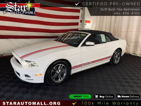 2014 Ford Mustang for sale at STAR AUTO MALL 512 in Bethlehem PA