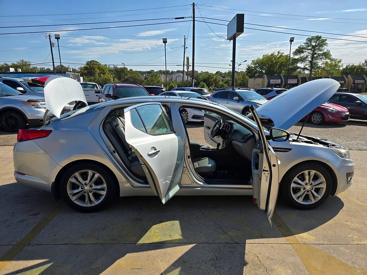 2013 Kia Optima for sale at Mac Motors in Arlington, TX