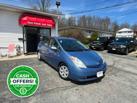2004 Toyota Prius for sale at Dave Franek Automotive in Wantage NJ