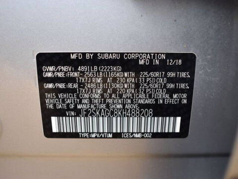 2019 Subaru Forester Premium