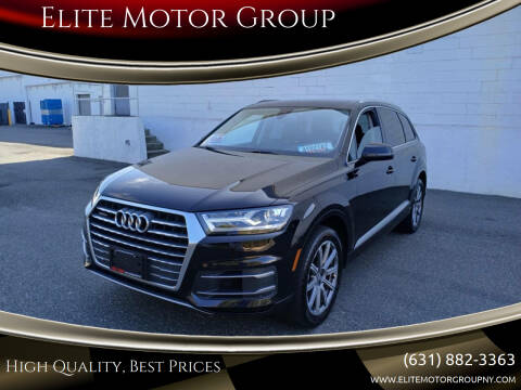 2018 Audi Q7 for sale at Elite Motor Group in Lindenhurst NY