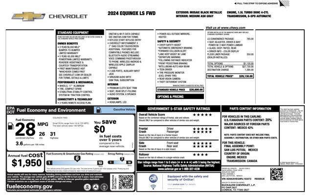 2024 Chevrolet Equinox LS