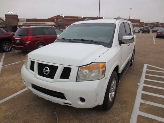 White 2012 Nissan Armada SV 4x2 SV 4dr SUV 2