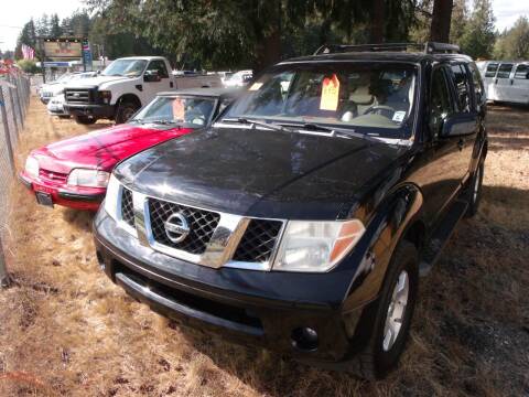 2006 Nissan Pathfinder for sale at Sun Auto RV and Marine Sales, Inc. in Shelton WA
