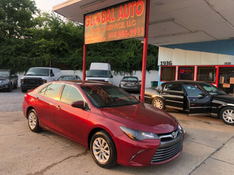 2015 Toyota Camry for sale at Global Auto Sales and Service in Nashville TN