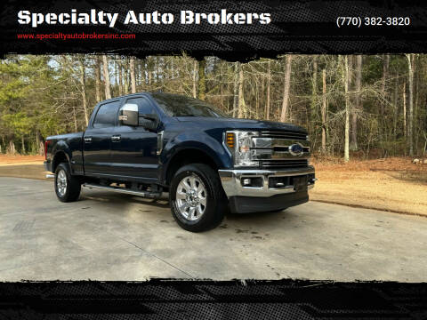 2019 Ford F-250 Super Duty for sale at Specialty Auto Brokers in Cartersville GA
