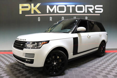 2015 Land Rover Range Rover for sale at PK MOTORS GROUP in Las Vegas NV