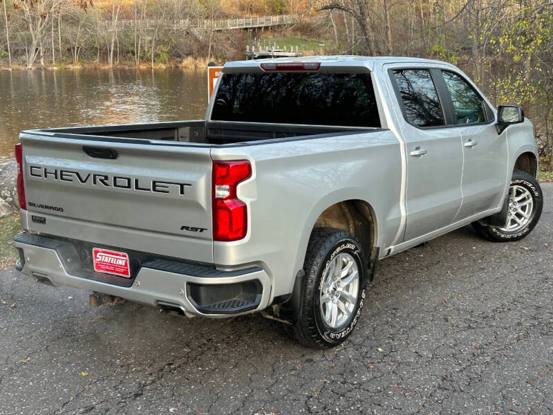 Used 2022 Chevrolet Silverado 1500 Limited RST with VIN 1GCUYEED6NZ237338 for sale in Iron River, MI