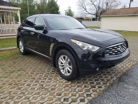 2011 Infiniti FX35 for sale at CROSSROADS AUTO SALES in West Chester PA