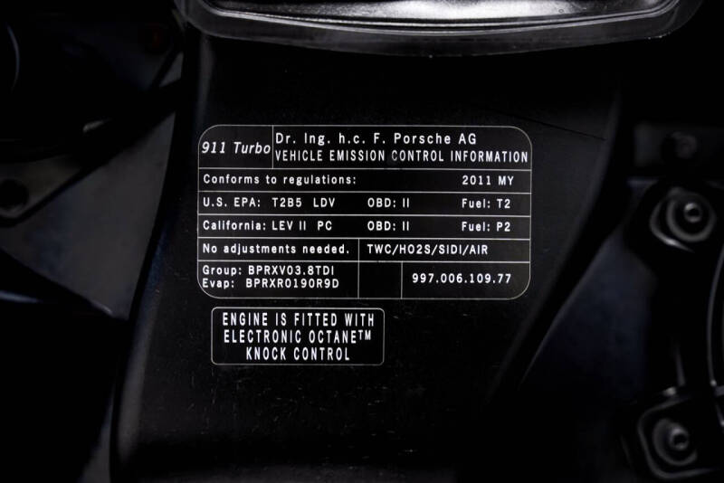 2011 Porsche 911 Turbo S
