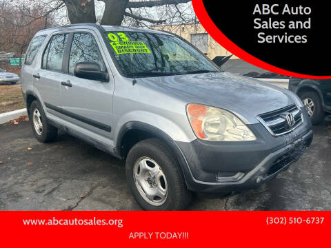 2003 Honda CR-V for sale at ABC Auto Sales and Services in New Castle DE