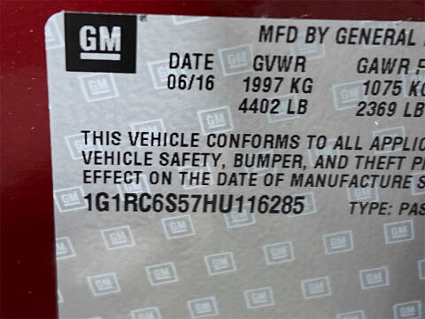 2017 Chevrolet Volt LT