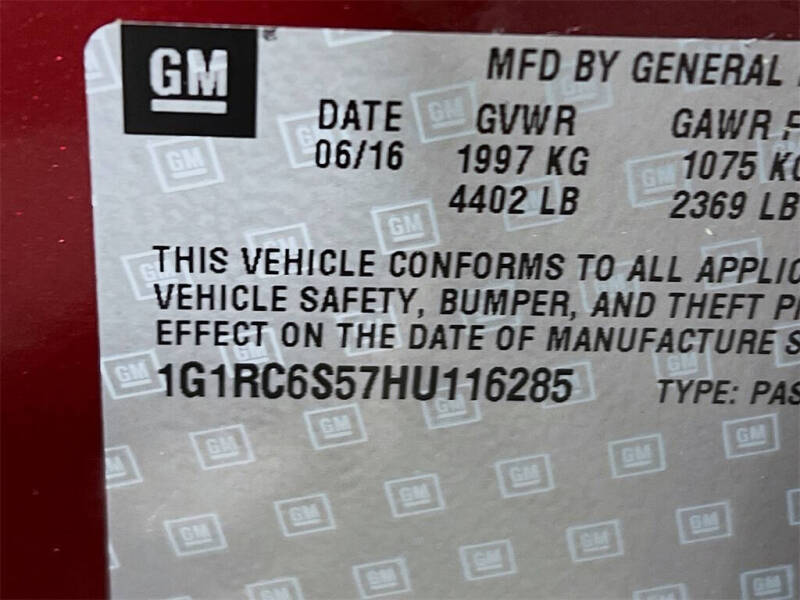 2017 Chevrolet Volt LT