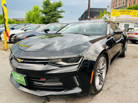 2018 Chevrolet Camaro for sale at Webster Auto Sales in Somerville MA