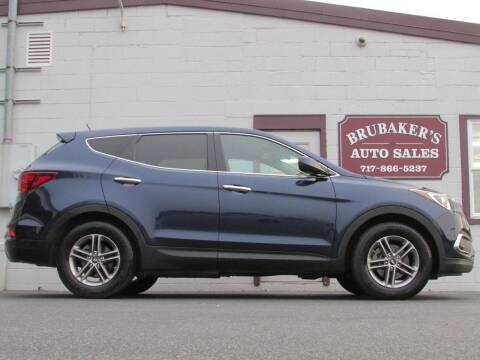 2018 Hyundai Santa Fe Sport for sale at Brubakers Auto Sales in Myerstown PA