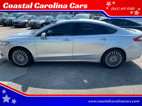 2014 Ford Fusion for sale at Coastal Carolina Cars in Myrtle Beach SC