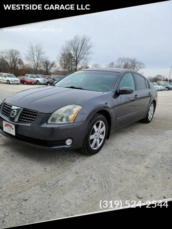 2005 Nissan Maxima for sale at WESTSIDE GARAGE LLC in Keokuk IA