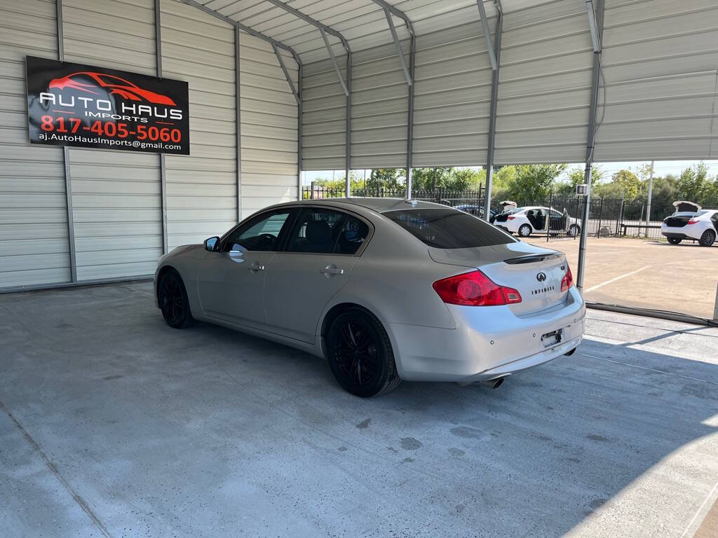 2010 INFINITI G37 Sedan for sale at Auto Haus Imports in Grand Prairie, TX