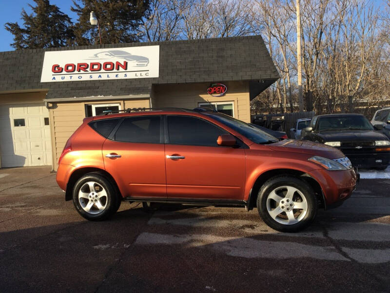 2004 Nissan Murano for sale at Gordon Auto Sales LLC in Sioux City IA