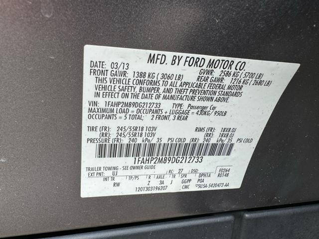 2013 Ford Taurus Police Interceptor