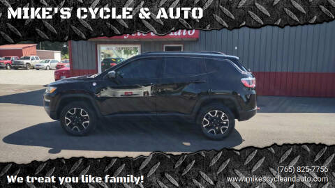 2019 Jeep Compass for sale at MIKE'S CYCLE & AUTO in Connersville IN