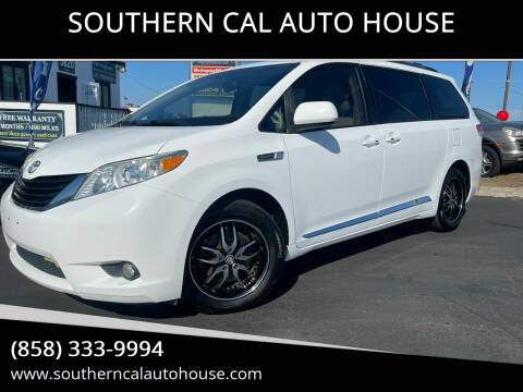 2011 Toyota Sienna for sale at SOUTHERN CAL AUTO HOUSE Co 2 in San Diego CA