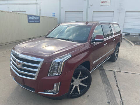 2016 Cadillac Escalade ESV for sale at powerful cars auto group llc in Houston TX