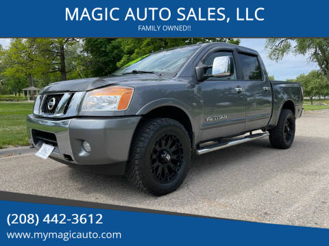 2014 Nissan Titan for sale at MAGIC AUTO SALES, LLC in Nampa ID