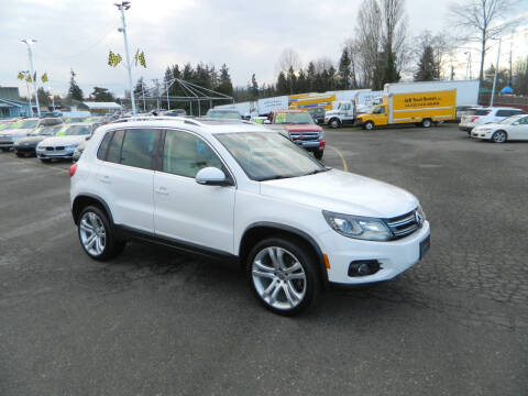 2013 Volkswagen Tiguan for sale at J & R Motorsports in Lynnwood WA