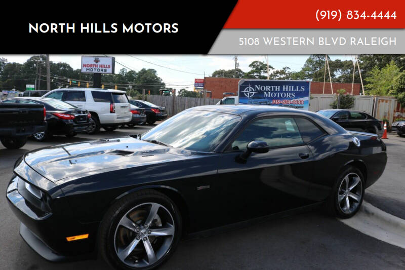 2014 Dodge Challenger for sale at NORTH HILLS MOTORS in Raleigh NC