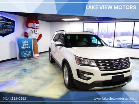 2017 Ford Explorer for sale at Lake View Motors in Oak Creek WI